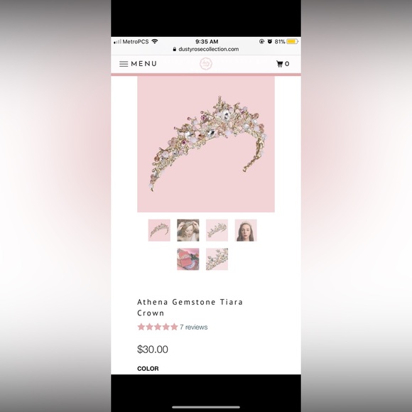 Lara Gown / Prom Dress - $700 VALUE Size 12 - Picture 7 of 13